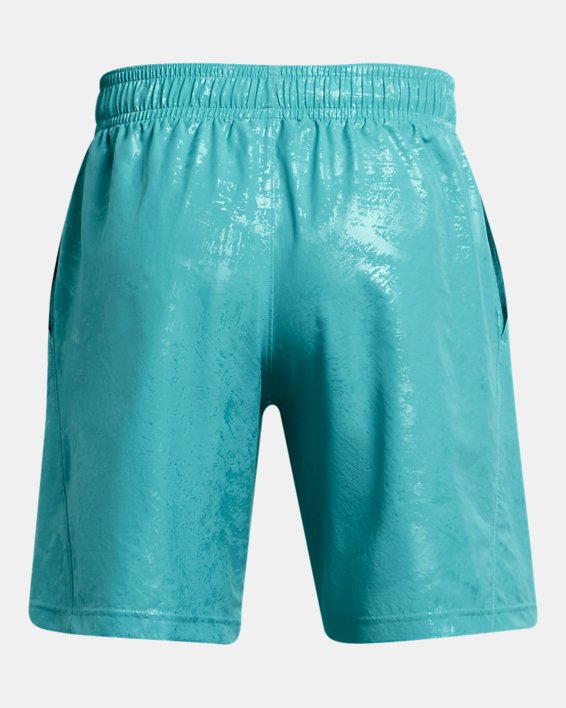 Men's UA Tech™ Woven Emboss Shorts, Blue, pdpMainDesktop image number 5